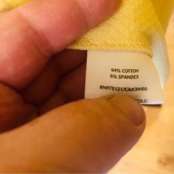 Eileen Fisher Yellow Sleeveless Vest - Picture 4 of 8